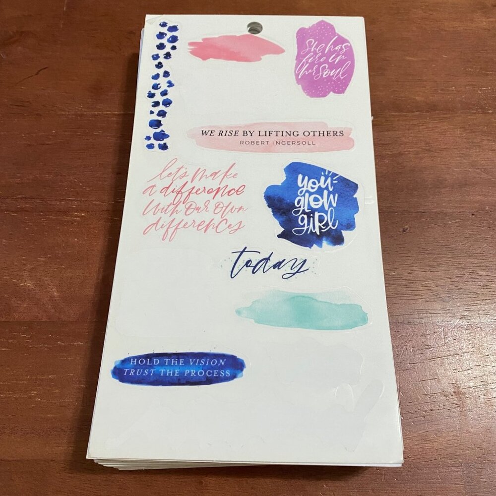 The Happy Planner Loose Partial Sticker Pages‎ 120 Count